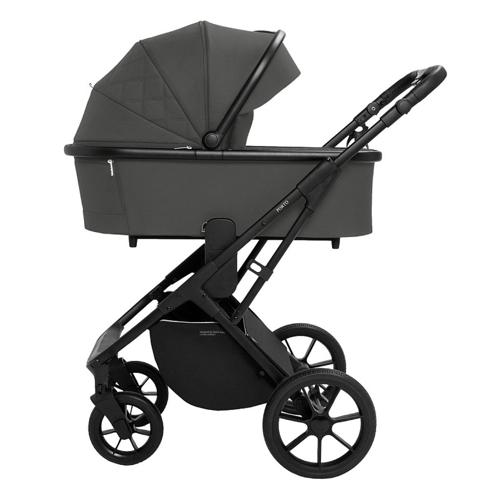 Детская коляска Sweet Baby Porto 2 в 1 Dark Grey