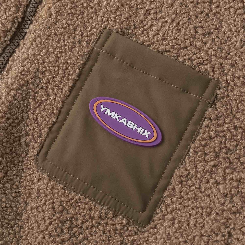 Куртка Ymkashix двухсторонняя коричневая