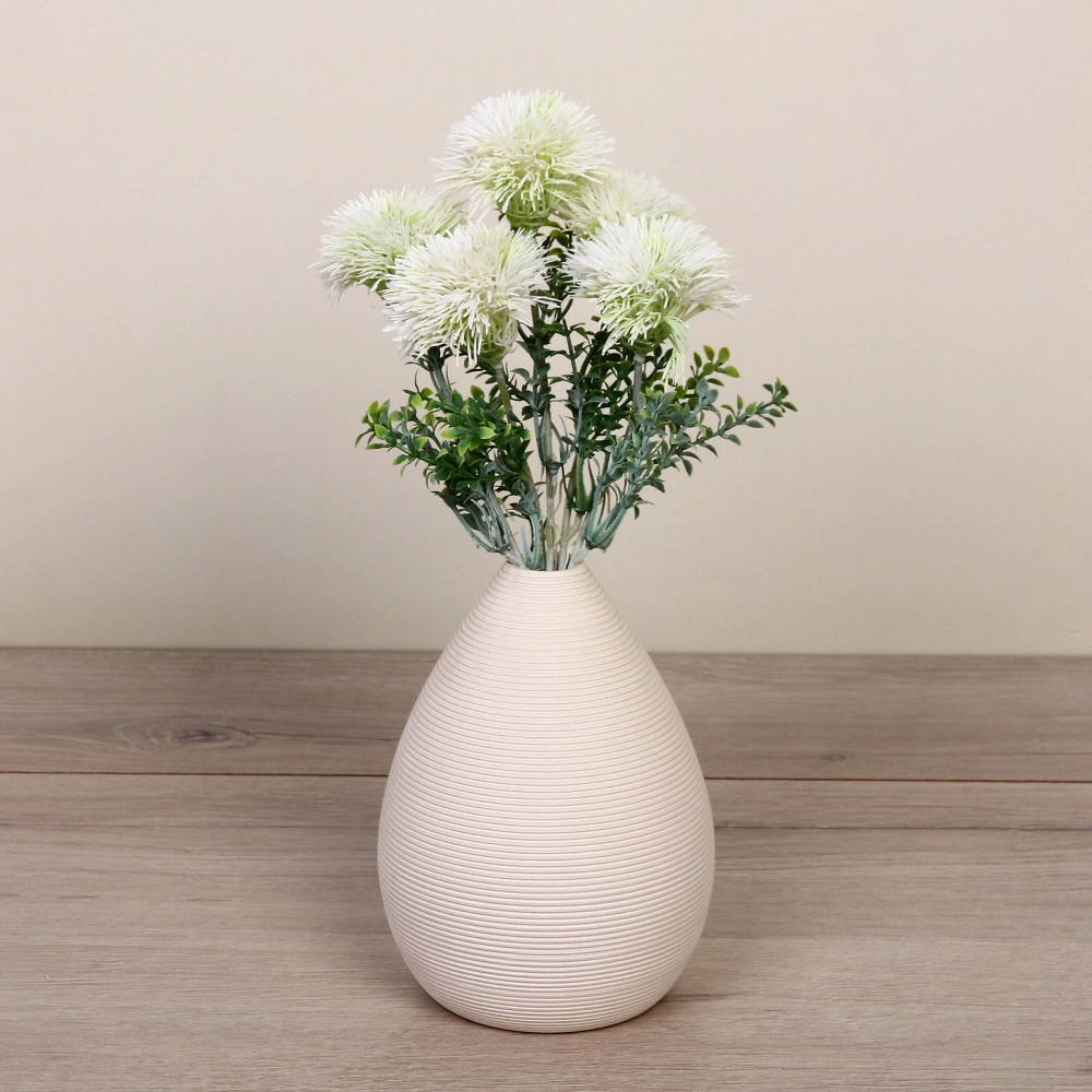 Искусственные цветы «Волшебство лета» 32см Одуванчики 5 цветков белые