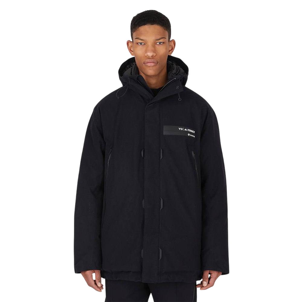 Пуховик Y-3 Melton Gore-Tex Terrex Black