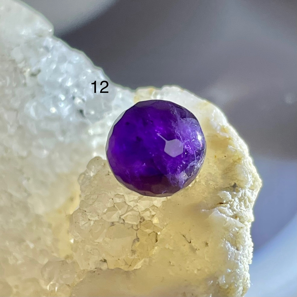 54626  Аметист АА Бусина 10мм огр