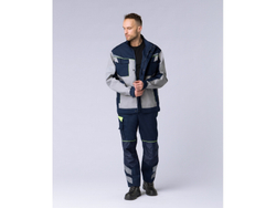 Костюм мужской  PROFLINE SPECIALIST (тк.Смесовая,240), т.синий/серый