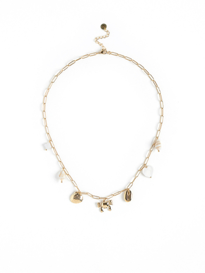 Колье "Crab" Gold