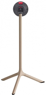 Стол ламинированный барный складной Scab Design Tripe Folding, тортора, черный мрамор Сахара