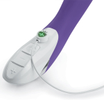 Фиолетовый вибратор Mystim Elegant Eric - 27 см. (Цвет: фиолетовый)