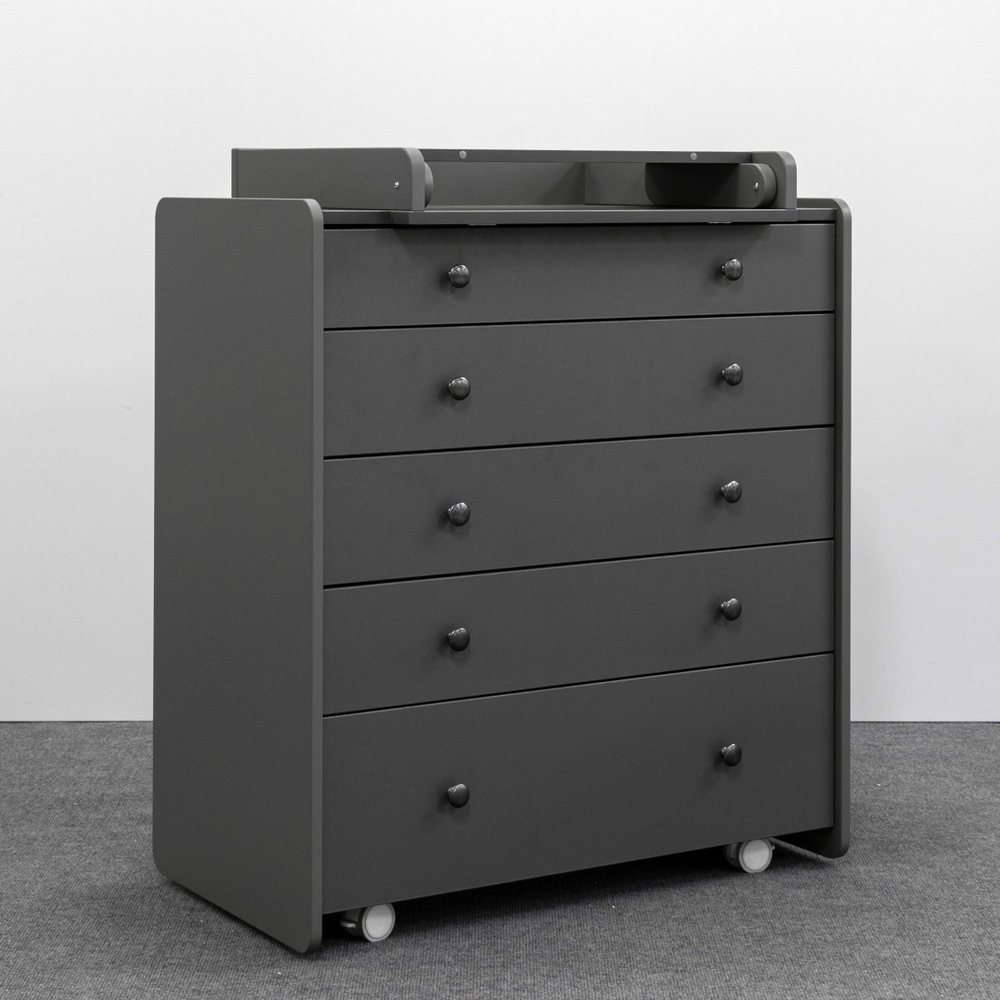 Детский пеленальный комод Antemi Mari, Графит