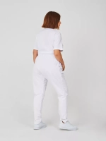 Штаны оверсайз на завязках с запахом большие размеры