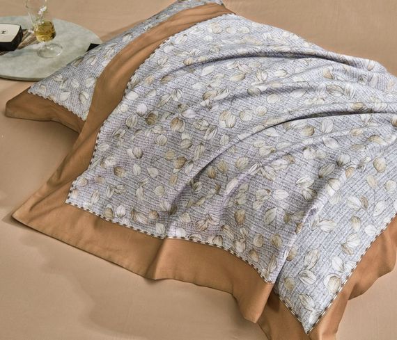 Постельное белье  Asabella 2187 фланель, тенсель с хлопком