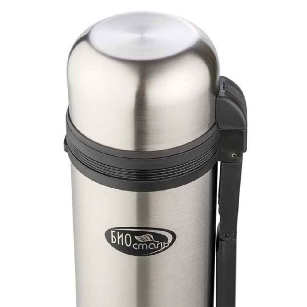 Термос универсальный (для еды и напитков) Biostal (1,5 литра), стальной