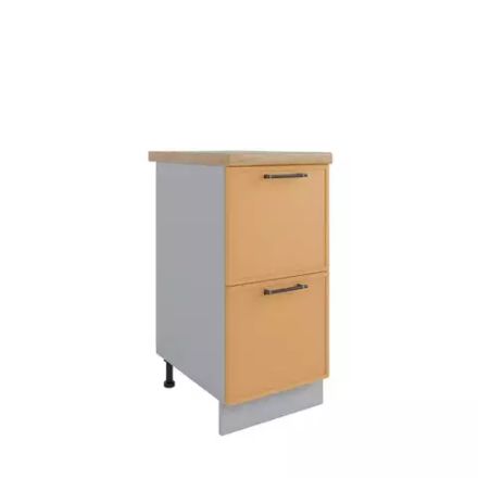 Кухня Модуль СК2 400 Марта Горчица Скин