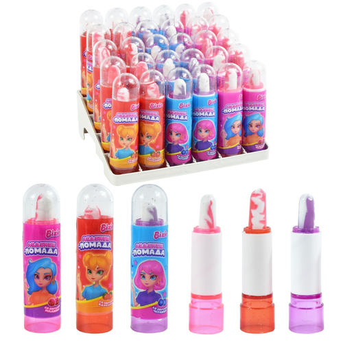 Карамель леденцовая Bixie® (помада), 24*30*3,5гр