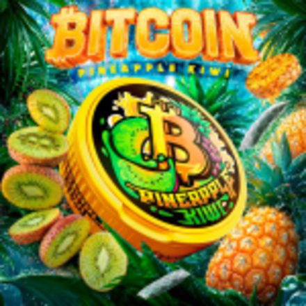 BITCOIN 200 MG Pineapple Kiwi/Ананас киви