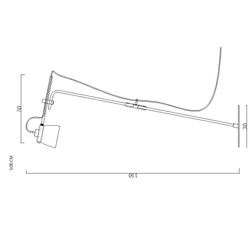 Торшер RAM FLOR White