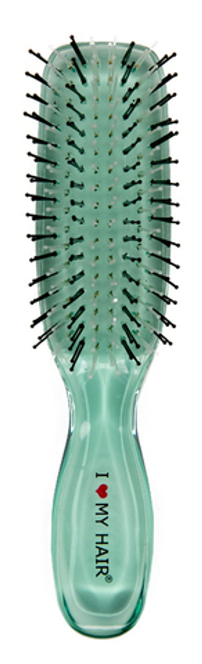 Щетка ILMH "Русалочка" 1803 зеленая прозрачная S