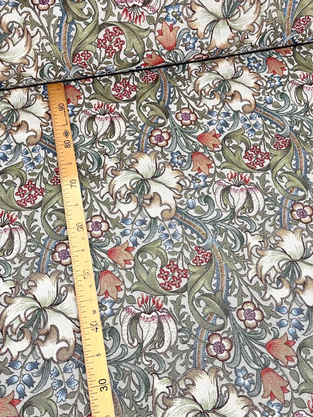 Моррис Золотая лилия Ткань ширина 280 см