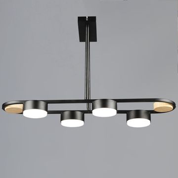 02760-0.3-04 BK+WOOD GX53 светильник потолочный