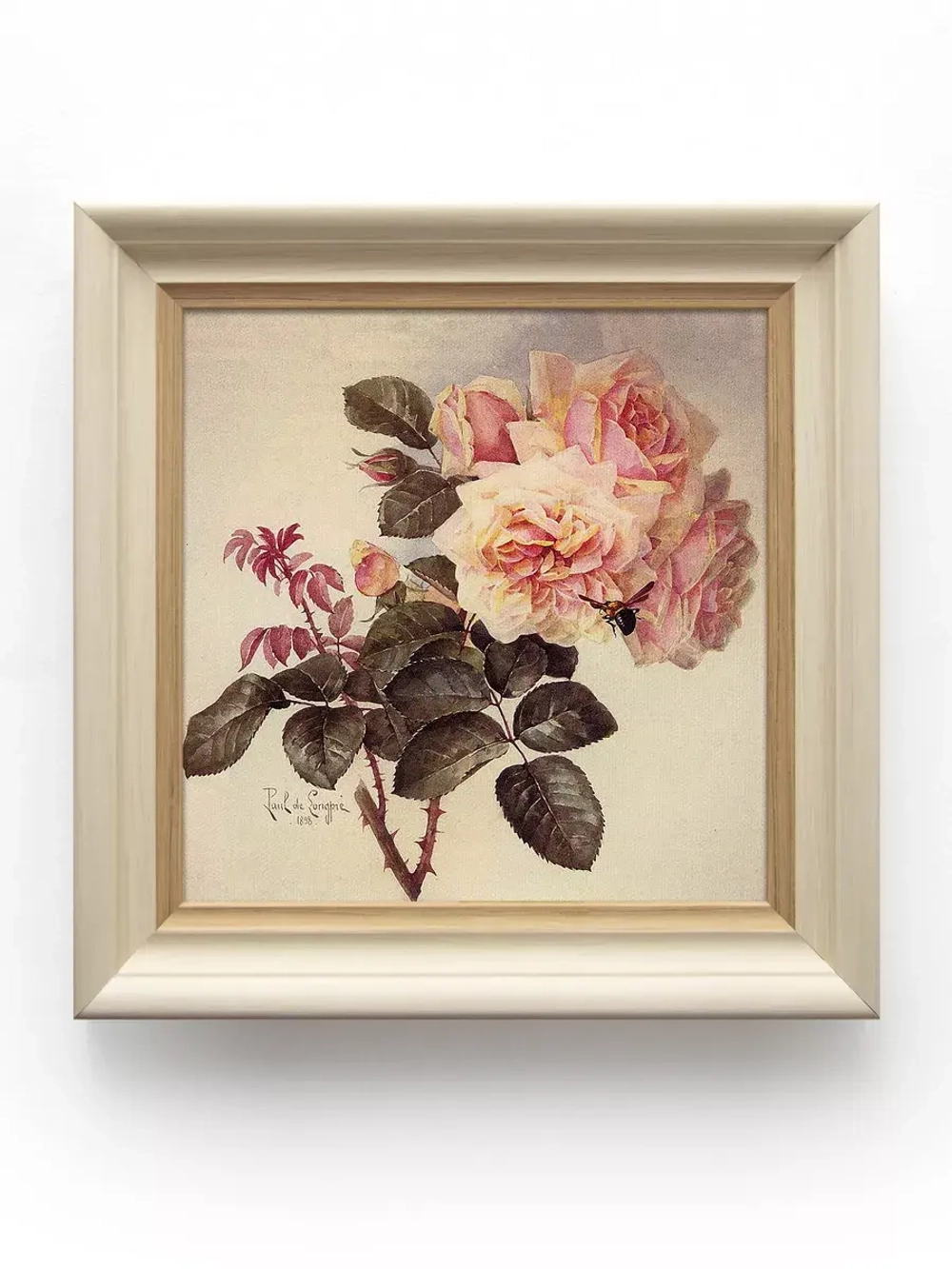 Картина на стену интерьерная на холсте 25*25 см