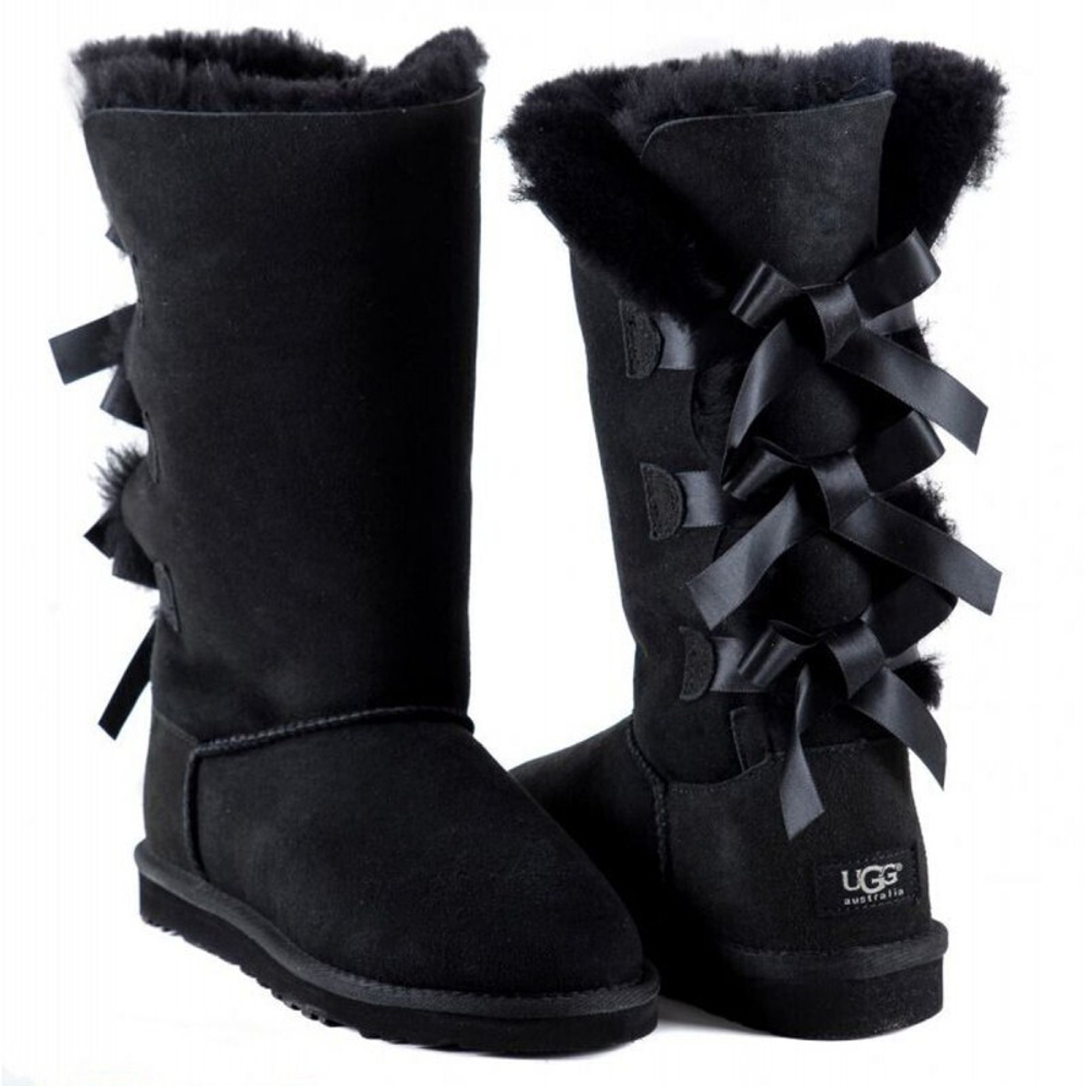 Угги Bailey Bow Tall Black