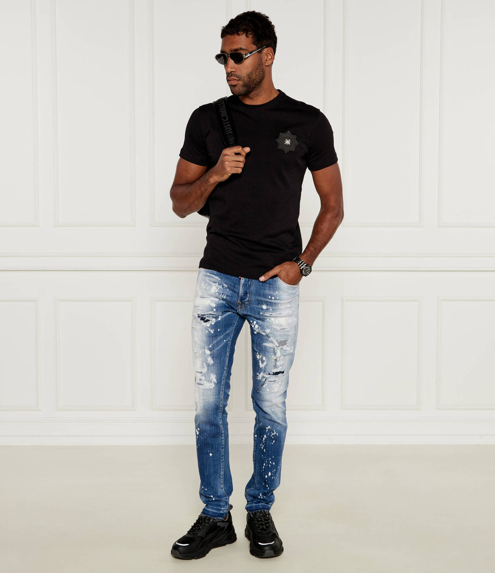 Футболка Buker John Richmond - черный(RMA24137TS)