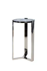 Кофейный столик Blue Agate silver S