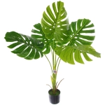 Дерево искусственное «Монстера» 120см в горшке