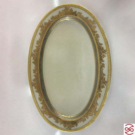 Блюдо овальное Falkenporzellan Cream Gold 24 см