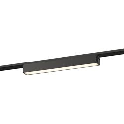 Магнитный трековый светильник ЭРА TRM-S5-1-12W4K BK светодиодный 12Вт 4000К черный для системы S5 | Магнитные трековые светильники