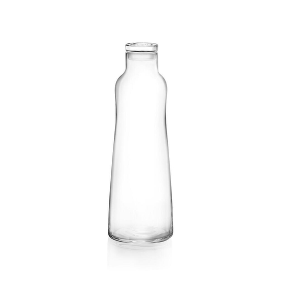 Бутылка для воды 1 л с крышкой хр. стекло Eco Bottle RCR [1]