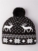 Шапка зимняя вязаная