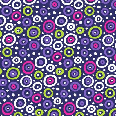 Buy abstract print fabric Neon bubbles