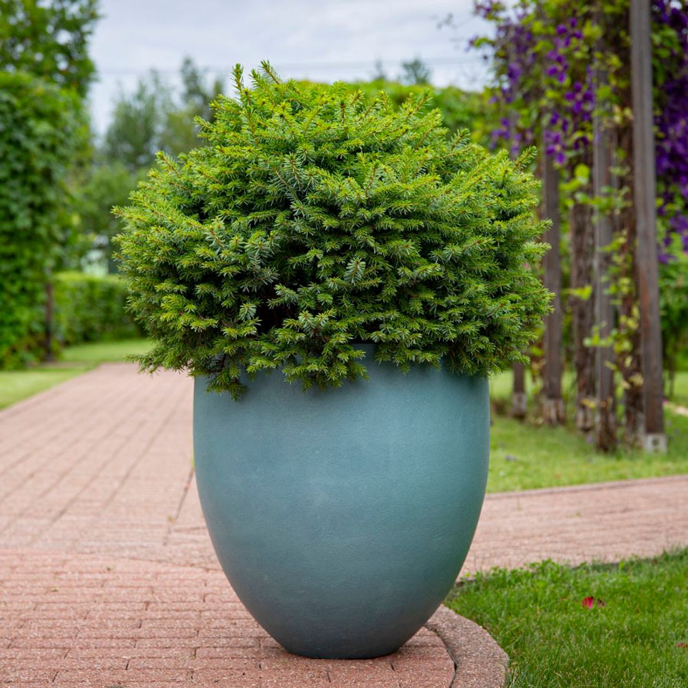 Кашпо COLONNA CLOUDY BLUE 40x40x80