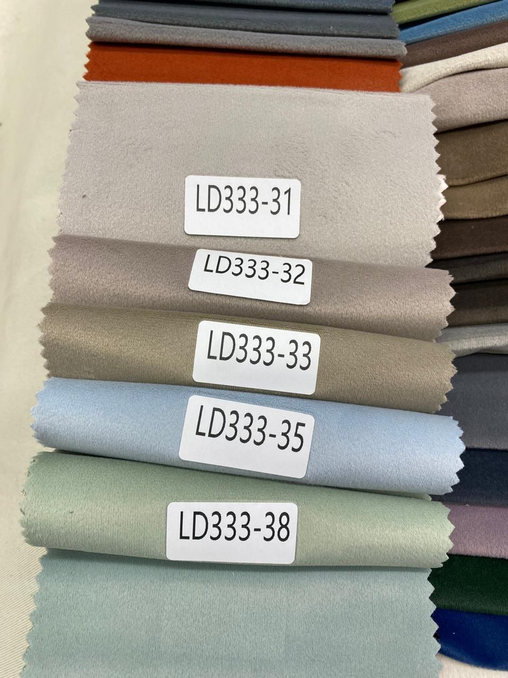 Портьерная ткань бархат LD 333 (высота 280 см, Китай)