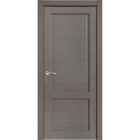 Купить Межкомнатная дверь экошпон 50002 лофт тёмный глухая