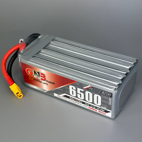 Аккумулятор GNB 6500mah 6S 60C (XT60)