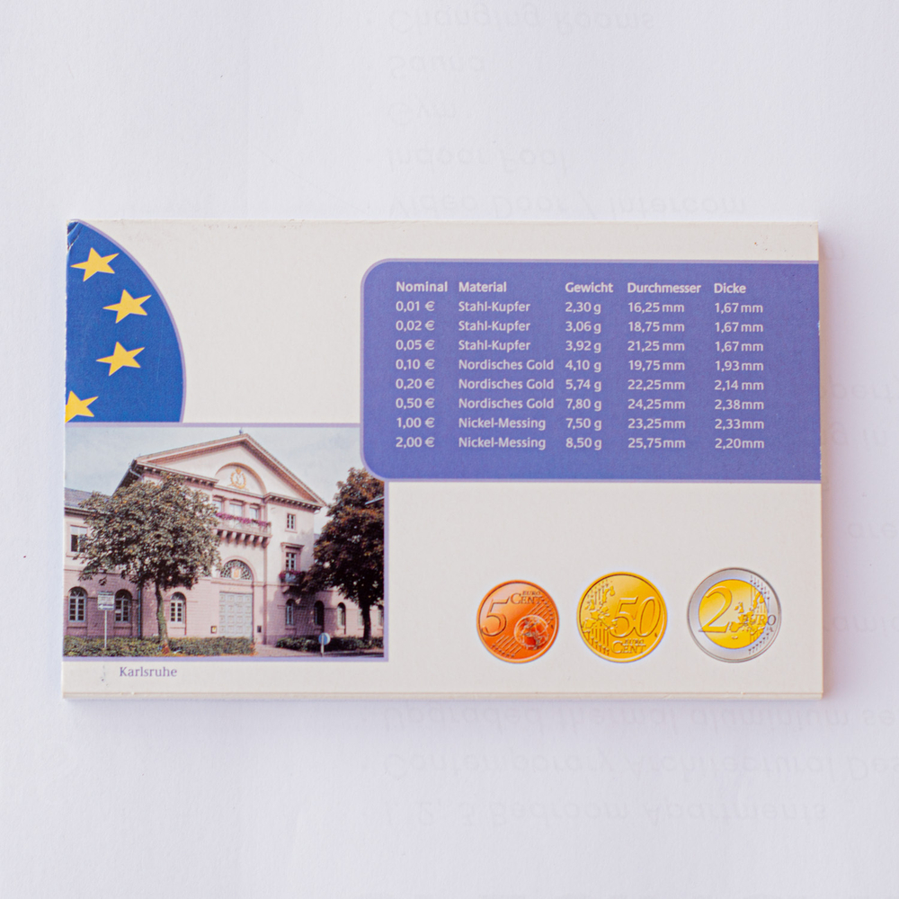 Germany 2002 Proof Coin Sets (A, D, F, G, J)