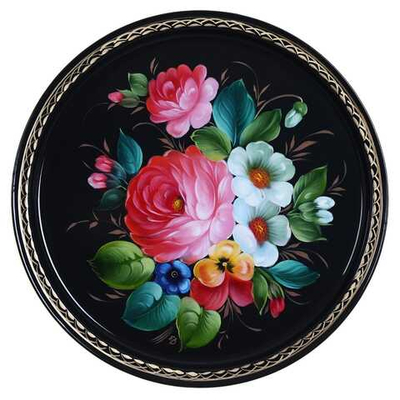 Zhostovo metal tray A9D290126103