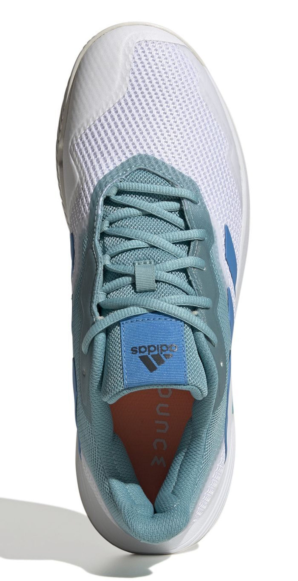 Мужские кроссовки теннисные Adidas CourtJam Control M - mint ton/pulse blue/cloud white