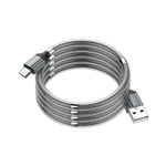 Кабель 1m USB/Micro LS491 Magnetic LDNIO grey