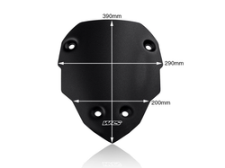 WRS Ветровое стекло Ducati Multistrada V4 матовый черный DU018NO