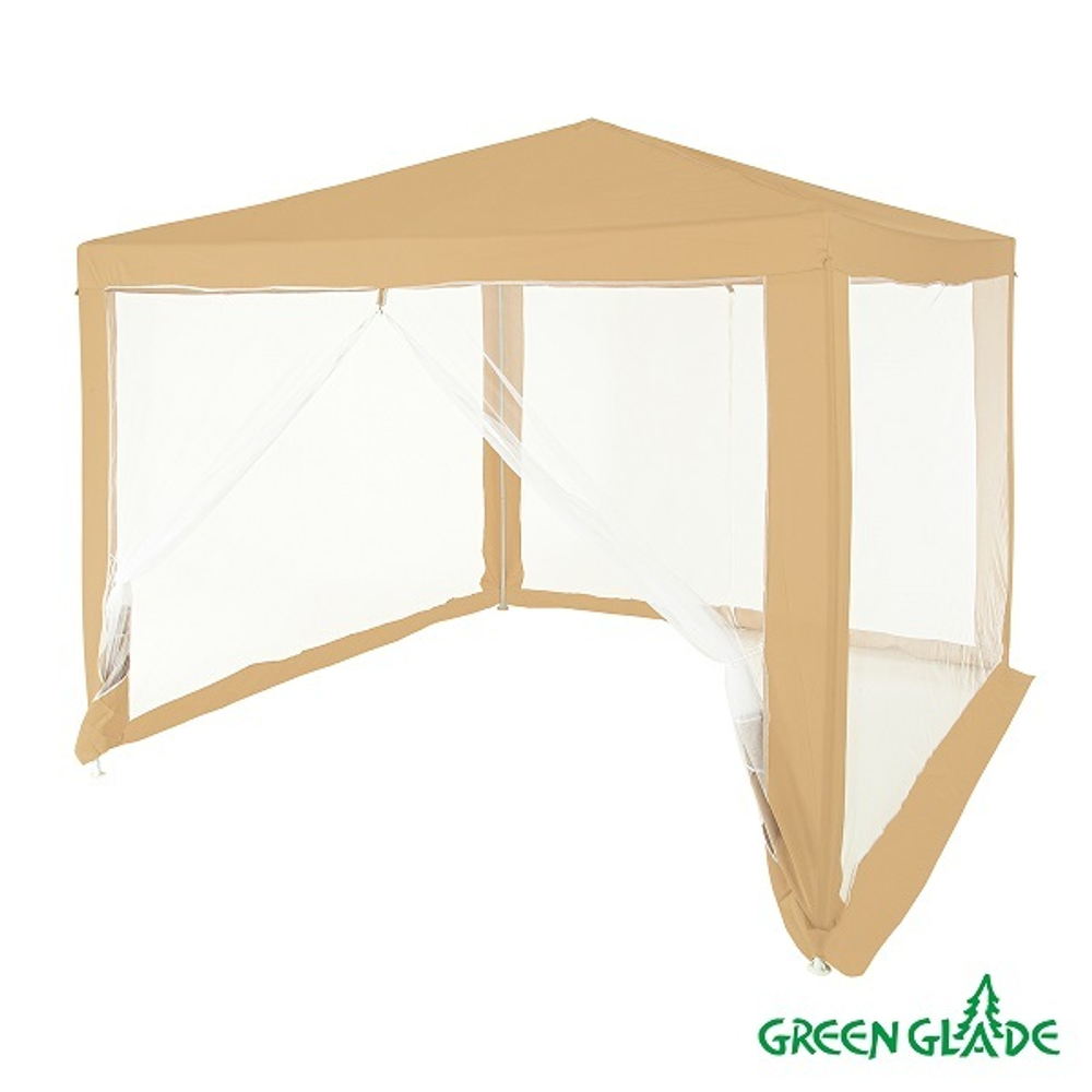 Тент садовый Green Glade 1040 3х3х2,5м полиэстер