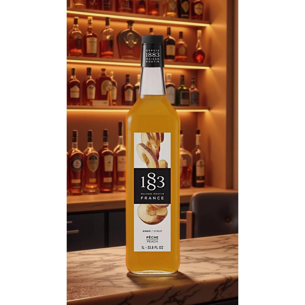 Сироп Персик 1л 1883 Maison Routin