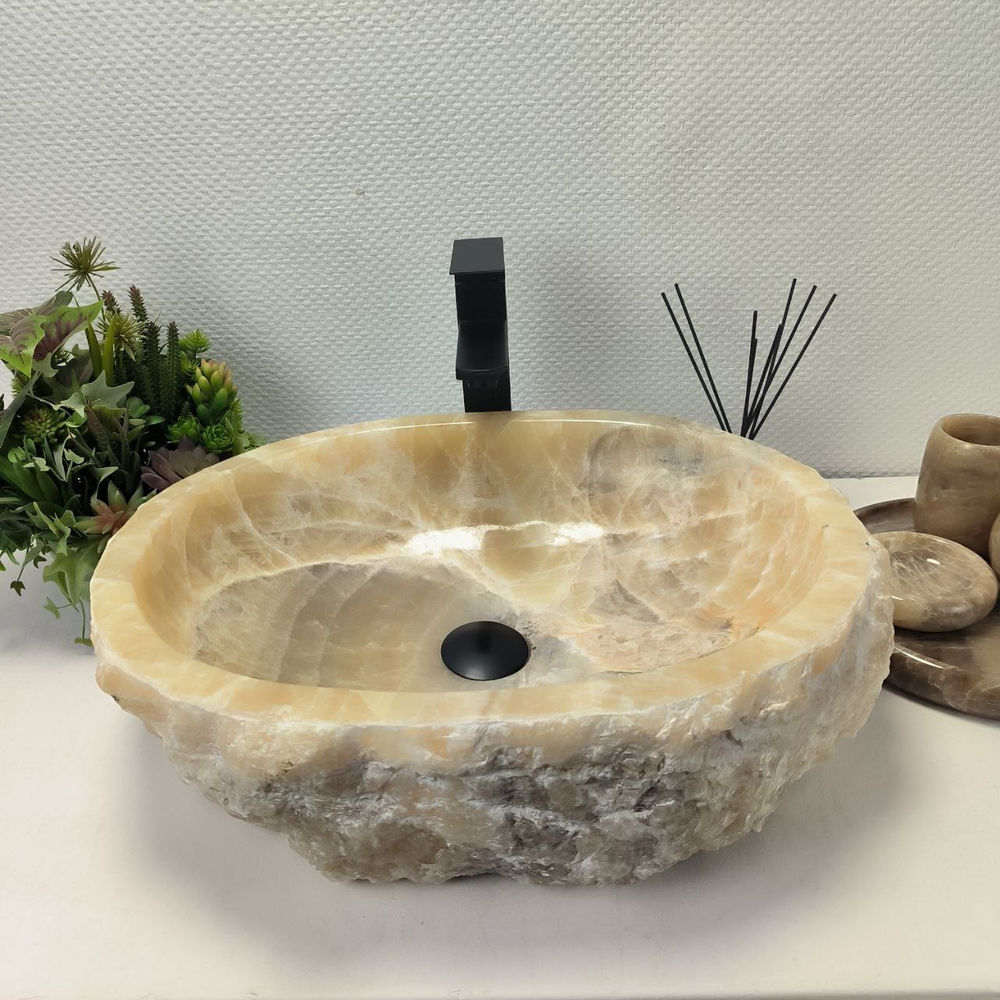 Раковина из оникса Erozy Grey EO-62629 54*42*15 0094