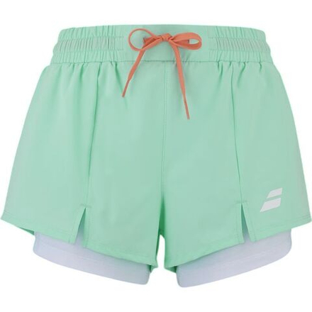 Женские теннисные шорты Babolat Padel Perforated - beach glass