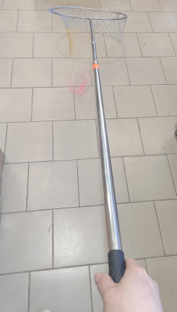 Подсак круглый леском