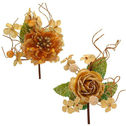 234086 Новогоднее украшение "Цветок"