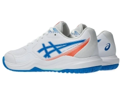 Детские Кроссовки теннисные  Asics Gel-Dedicate 9 GS - white/directoire blue