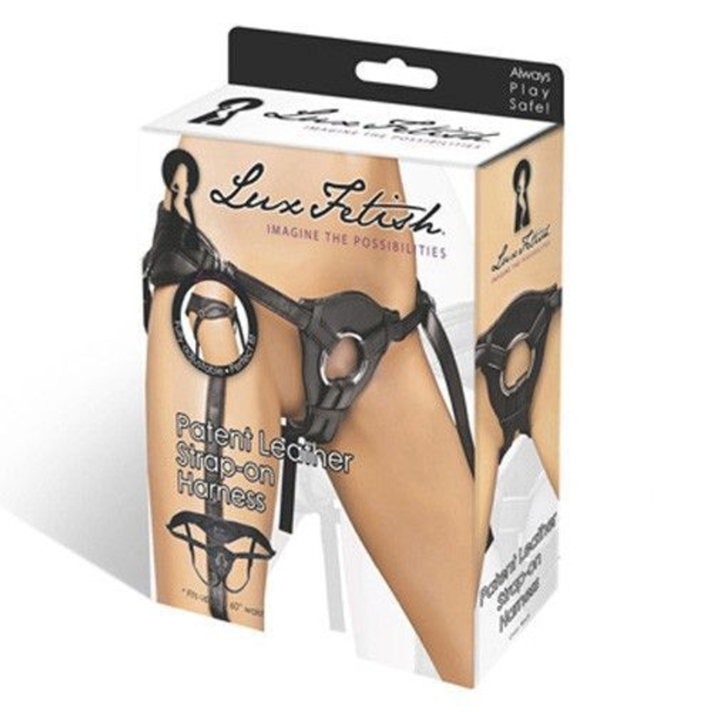 Черные трусики-джоки для страпона (Размер: S-M-L) (Цвет: черный)