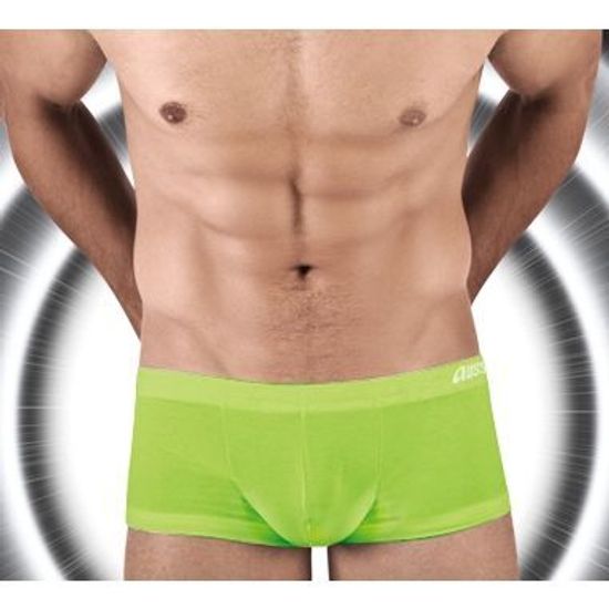 Мужские трусы хипсы салатовые Aussiebum Man Boxer Light Green