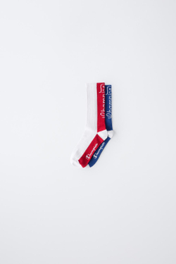 ZARA Х CHAMPION ® ВЫСОКИЕ НОСКИ, БЕЛЫЙ