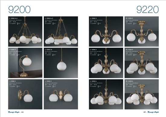 Подвесной светильник Reccagni Angelo L.9200/16
